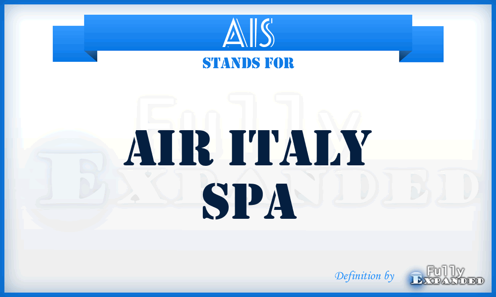AIS - Air Italy Spa