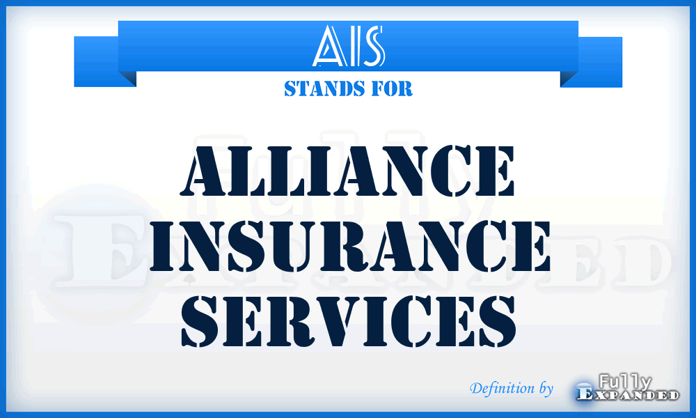 AIS - Alliance Insurance Services