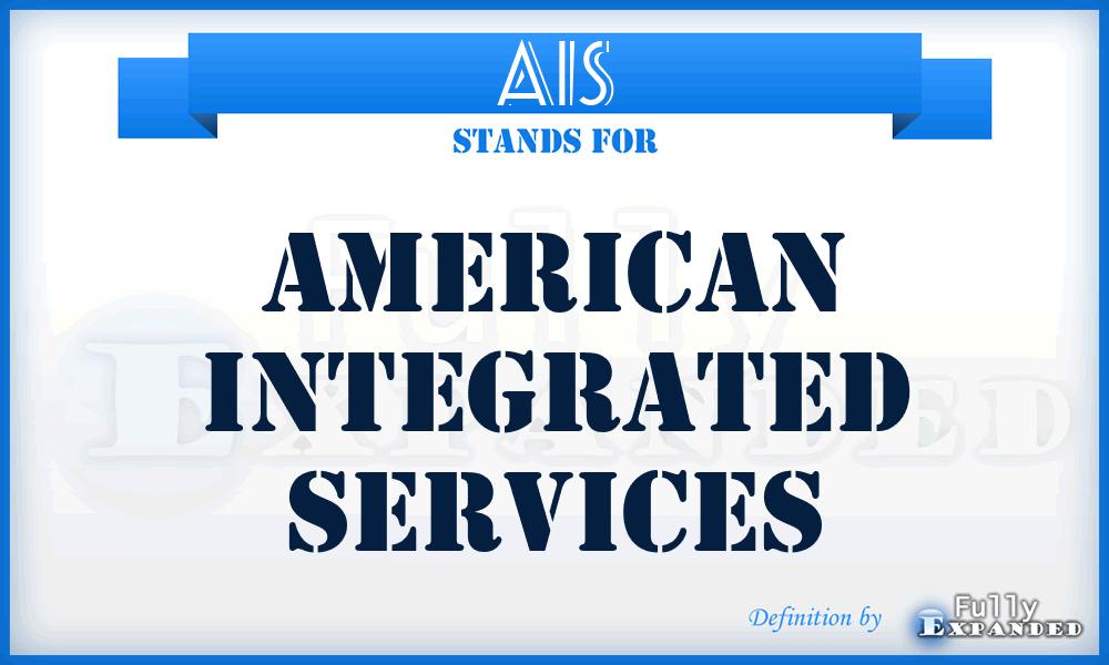 AIS - American Integrated Services