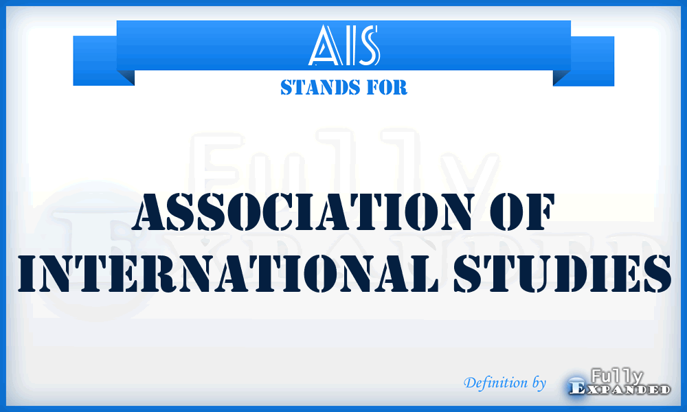 AIS - Association of International Studies