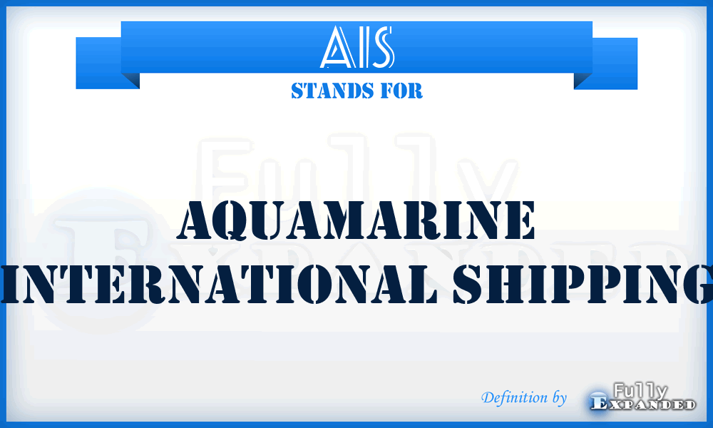 AIS - Aquamarine International Shipping