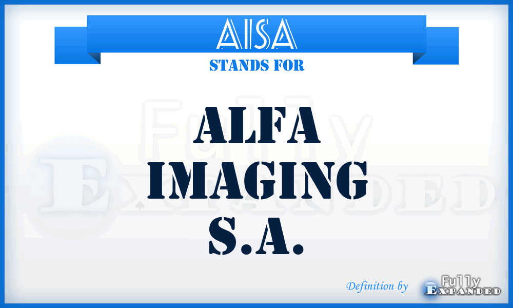 AISA - Alfa Imaging S.A.