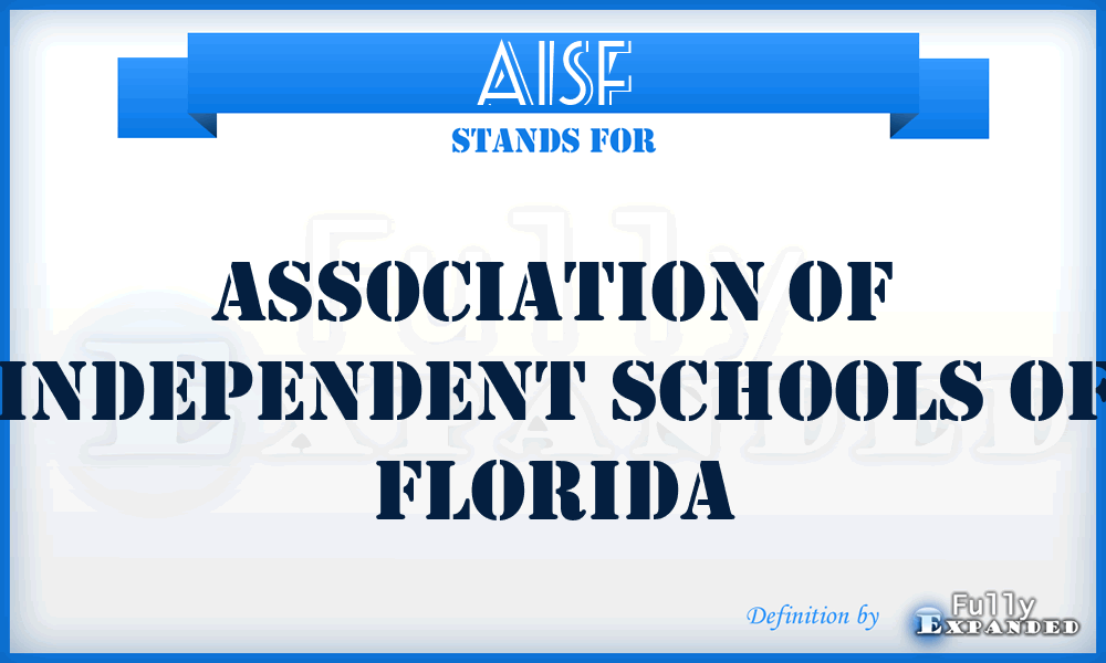 AISF - Association of Independent Schools of Florida