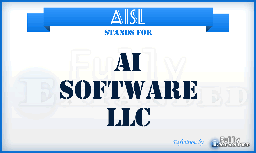 AISL - AI Software LLC