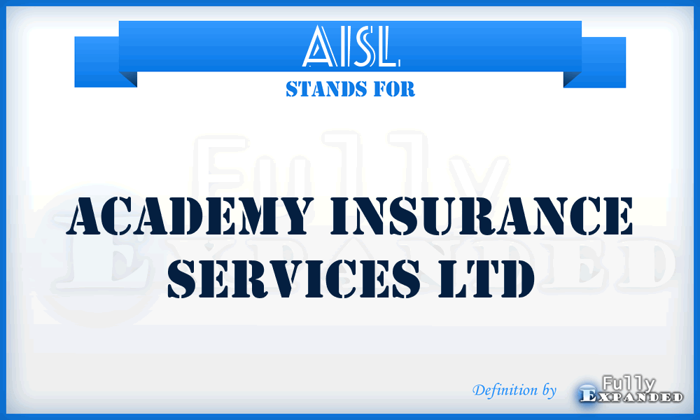 AISL - Academy Insurance Services Ltd