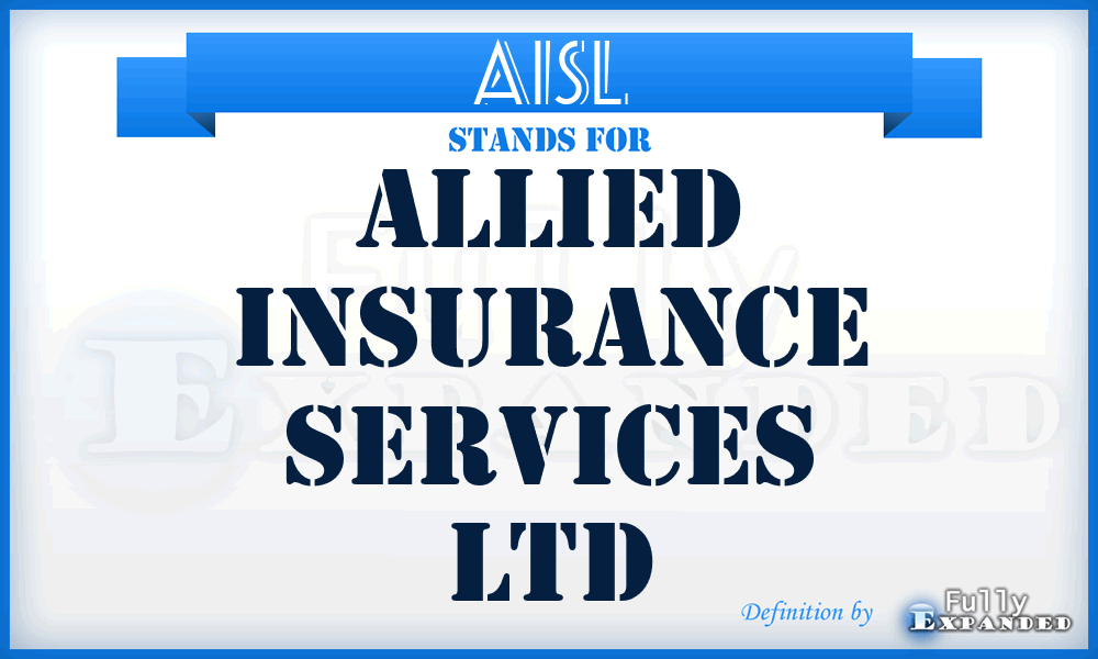 AISL - Allied Insurance Services Ltd