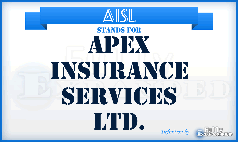 AISL - Apex Insurance Services Ltd.