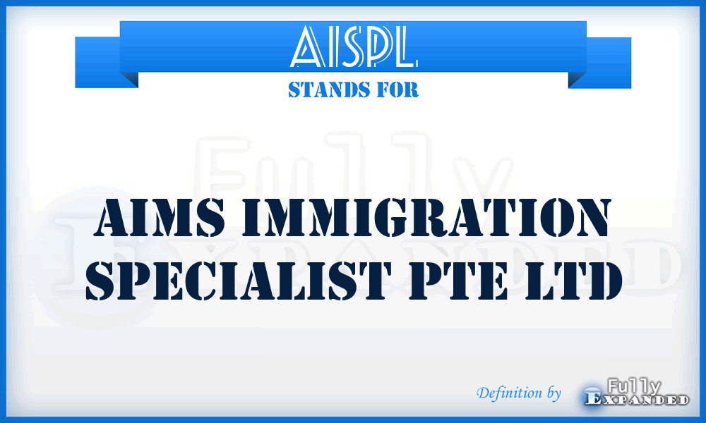 AISPL - Aims Immigration Specialist Pte Ltd