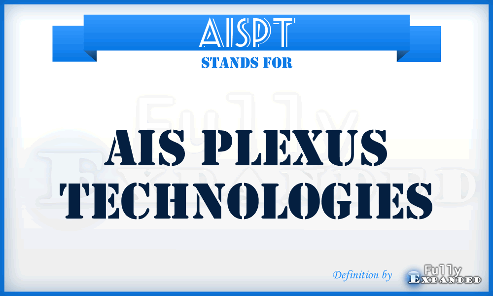 AISPT - AIS Plexus Technologies
