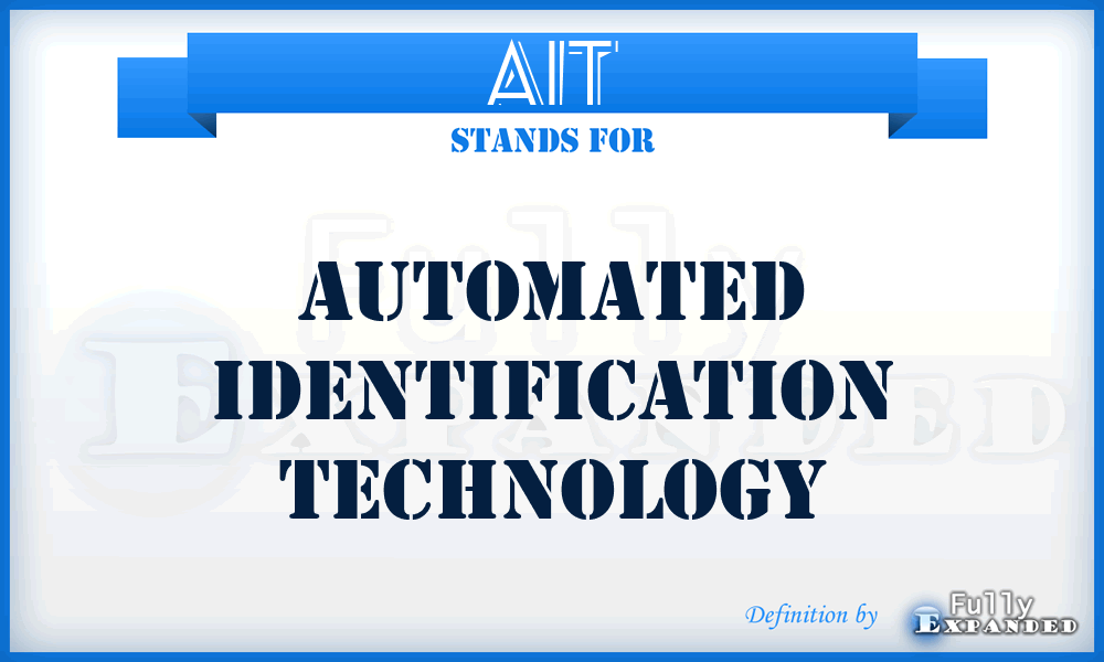 AIT - Automated Identification Technology