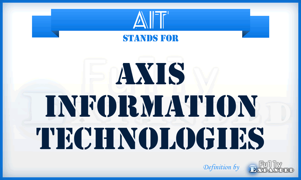 AIT - Axis Information Technologies