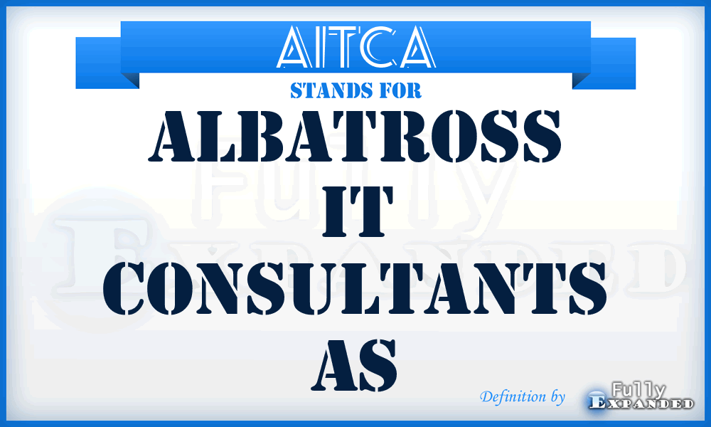 AITCA - Albatross IT Consultants As