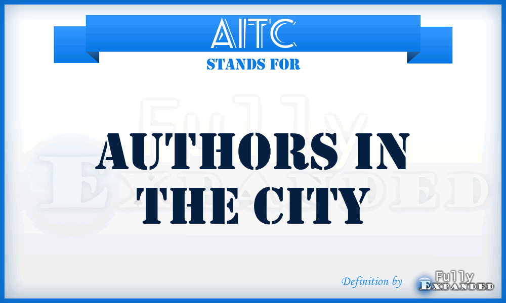 AITC - Authors In The City