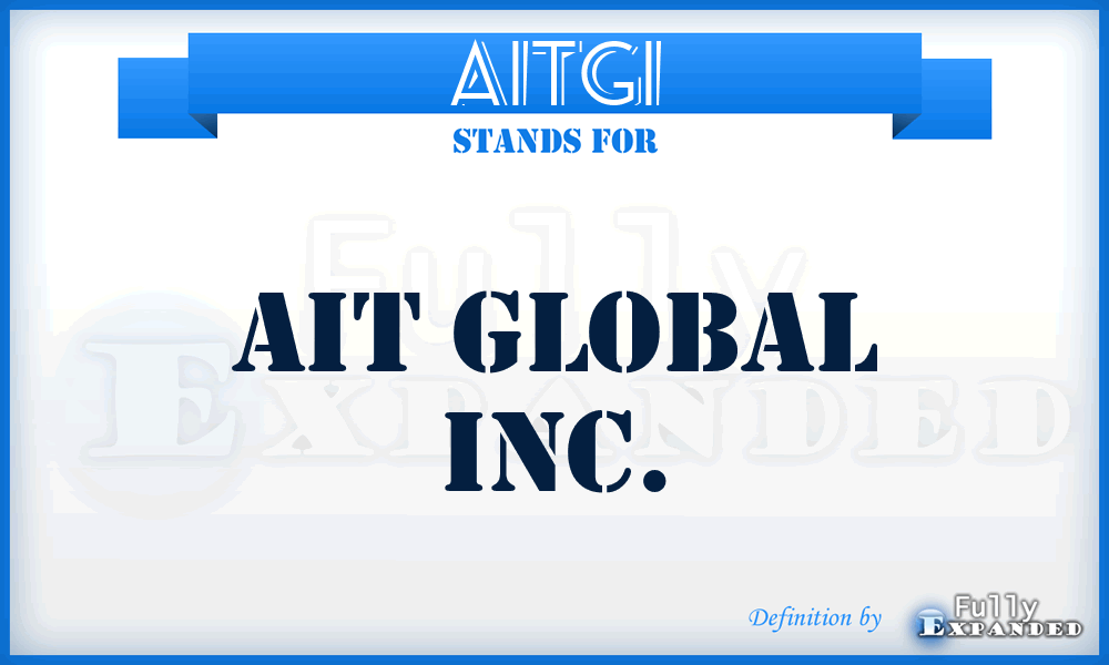 AITGI - AIT Global Inc.