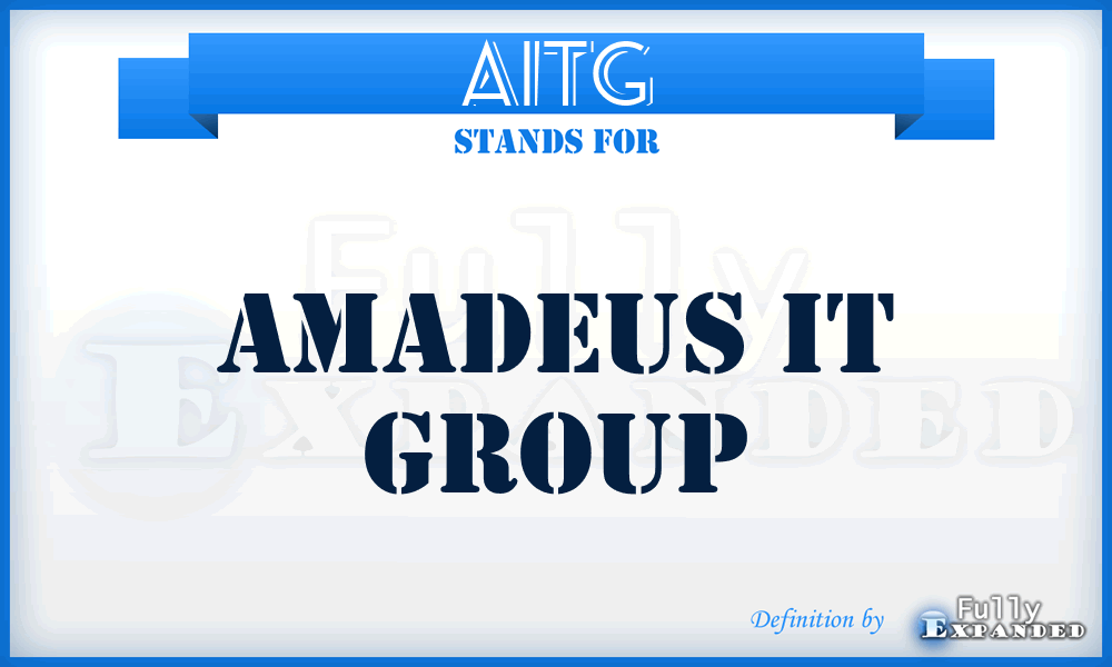 AITG - Amadeus IT Group