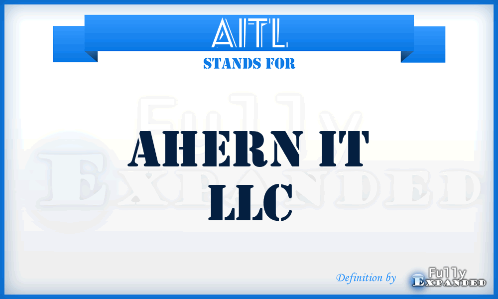 AITL - Ahern IT LLC