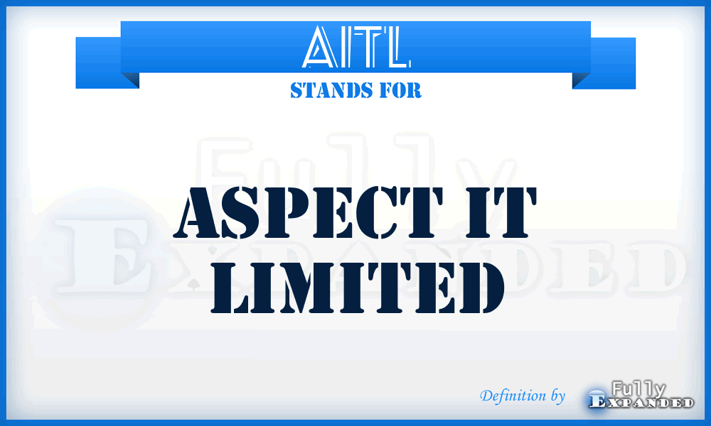 AITL - Aspect IT Limited
