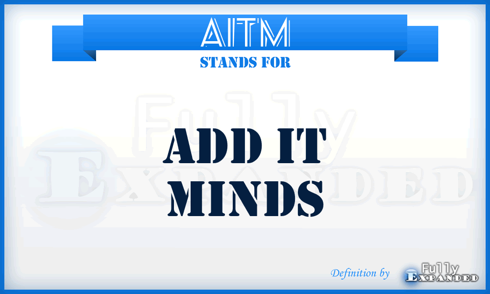 AITM - Add IT Minds
