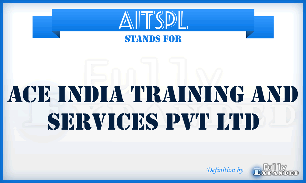 AITSPL - Ace India Training and Services Pvt Ltd