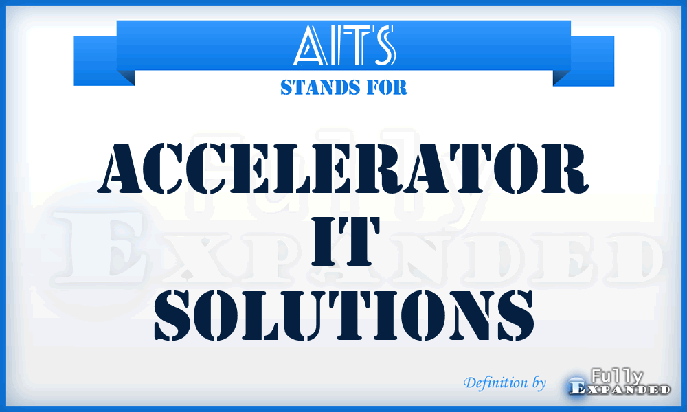 AITS - Accelerator IT Solutions