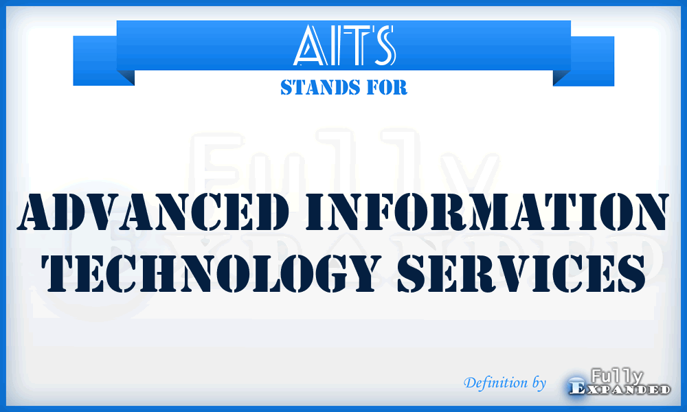 AITS - Advanced Information Technology Services