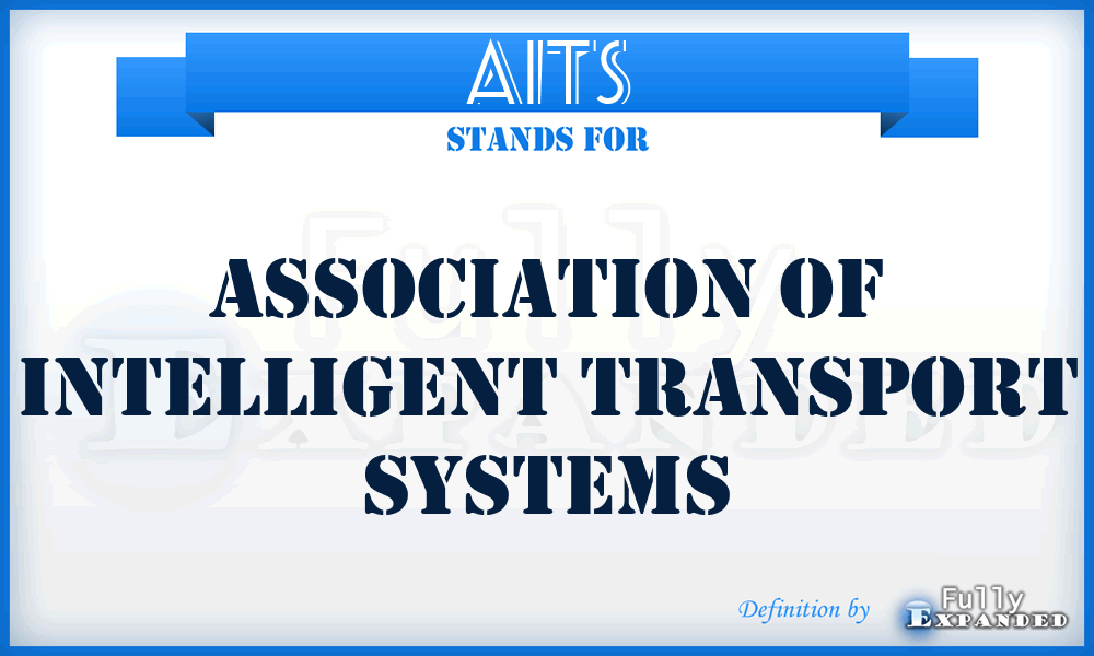 AITS - Association of Intelligent Transport Systems