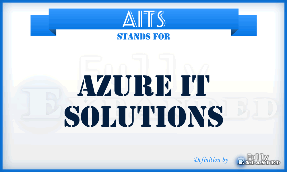 AITS - Azure IT Solutions