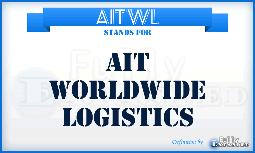 AITWL - AIT Worldwide Logistics