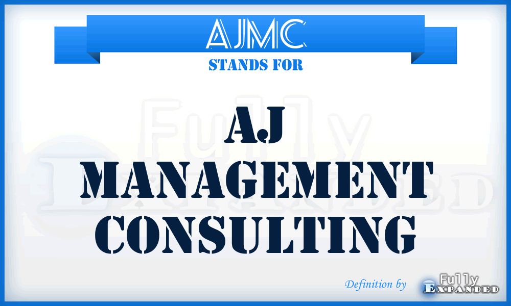 AJMC - AJ Management Consulting