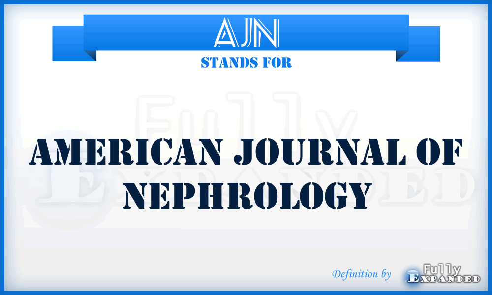 AJN - American Journal of Nephrology