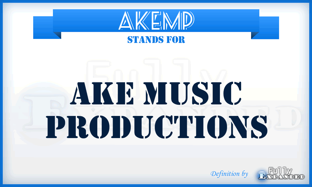 AKEMP - AKE Music Productions