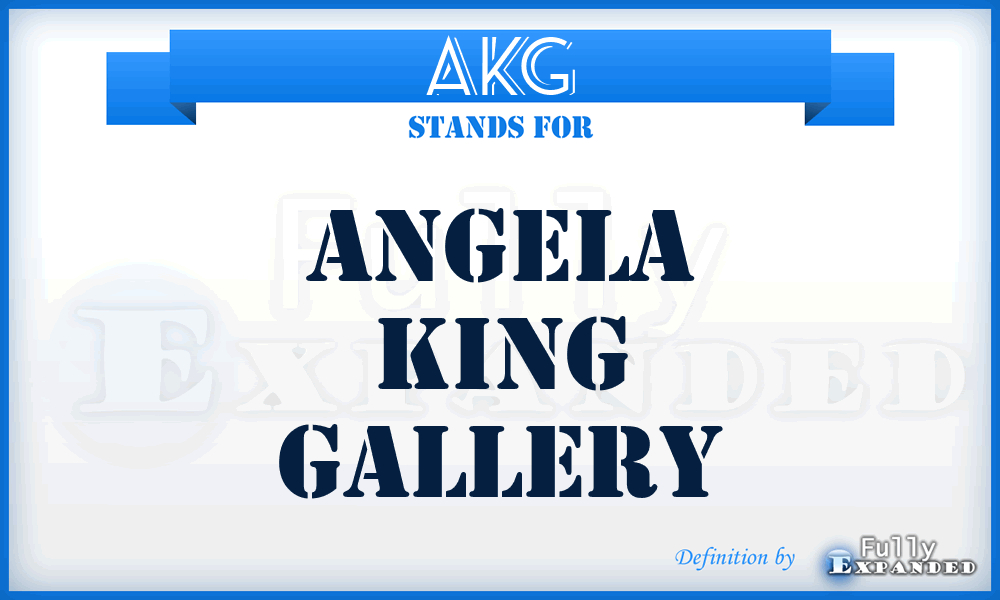 AKG - Angela King Gallery