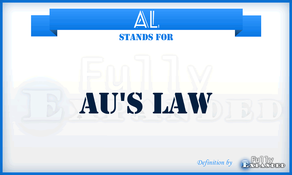 AL - Au's Law