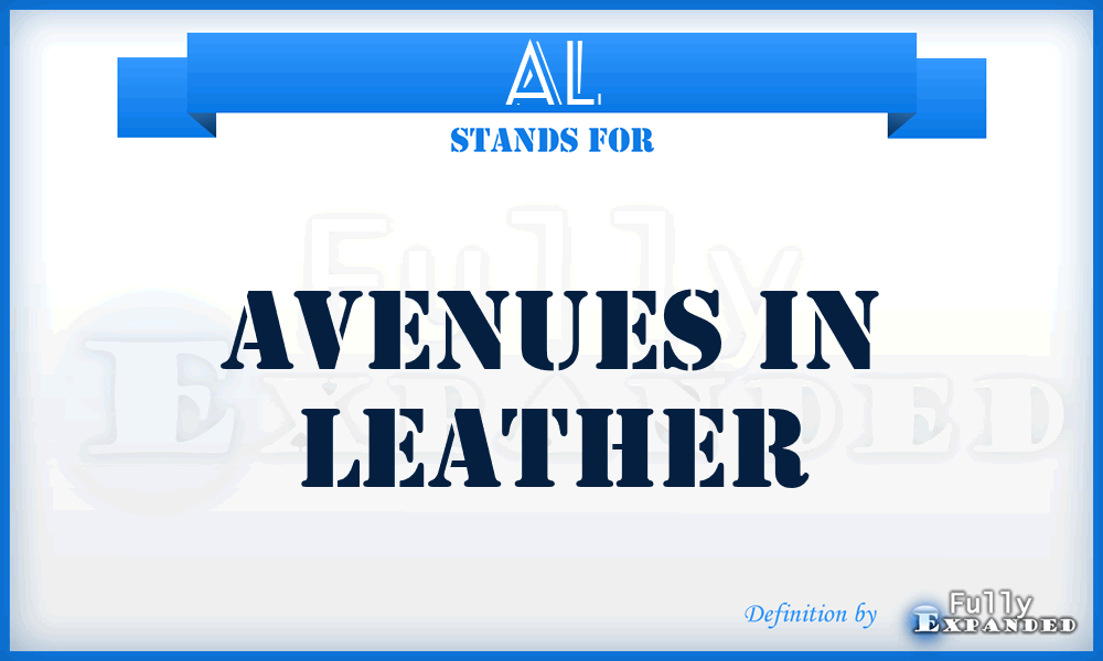 AL - Avenues in Leather