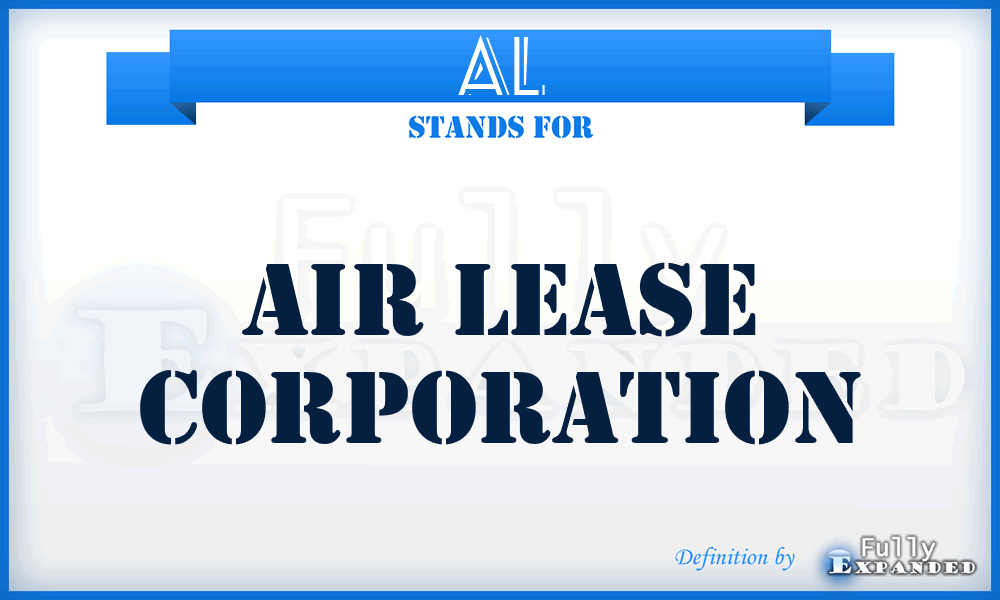 AL - Air Lease Corporation
