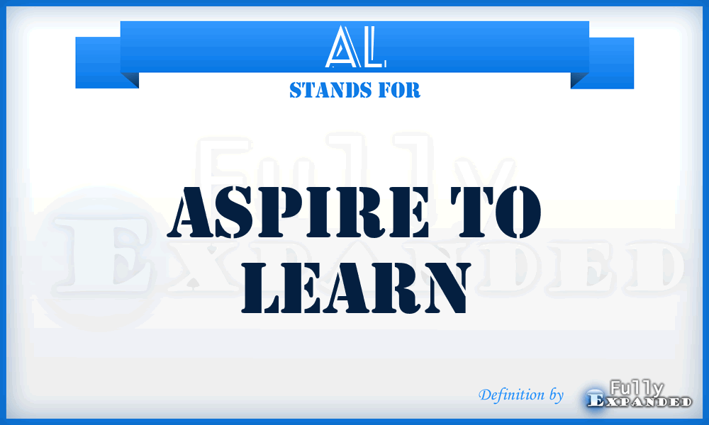 AL - Aspire to Learn