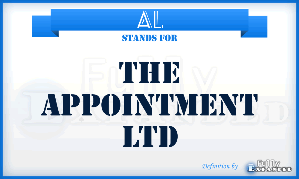 AL - The Appointment Ltd