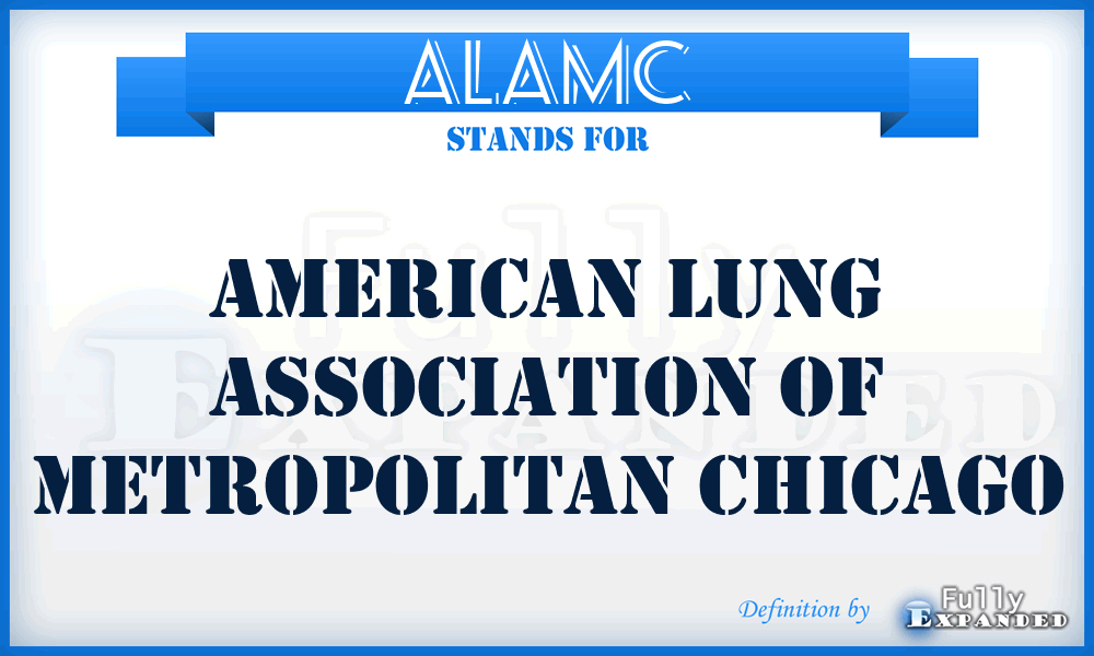 ALAMC - American Lung Association of Metropolitan Chicago