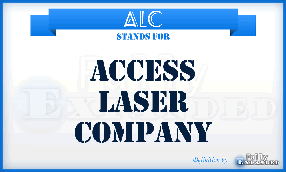 ALC - Access Laser Company