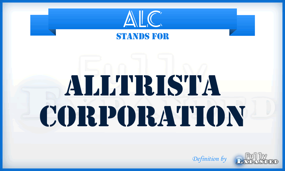 ALC - AllTrista Corporation