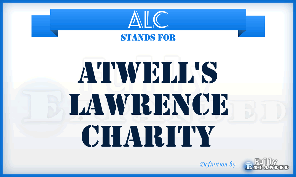 ALC - Atwell's Lawrence Charity