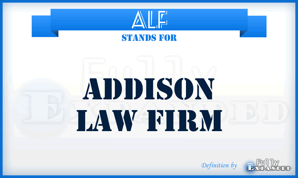 ALF - Addison Law Firm