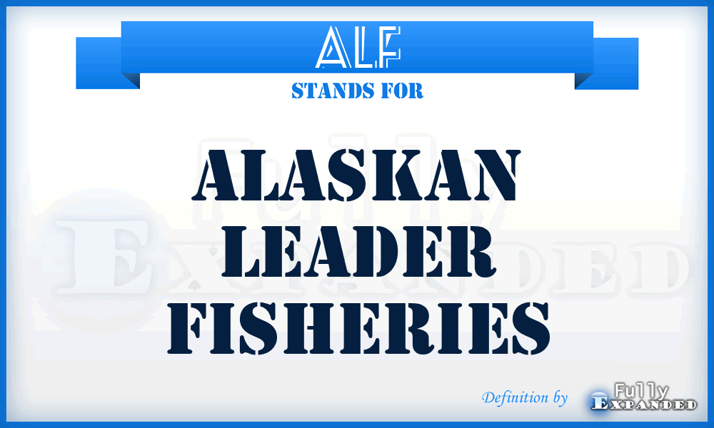 ALF - Alaskan Leader Fisheries