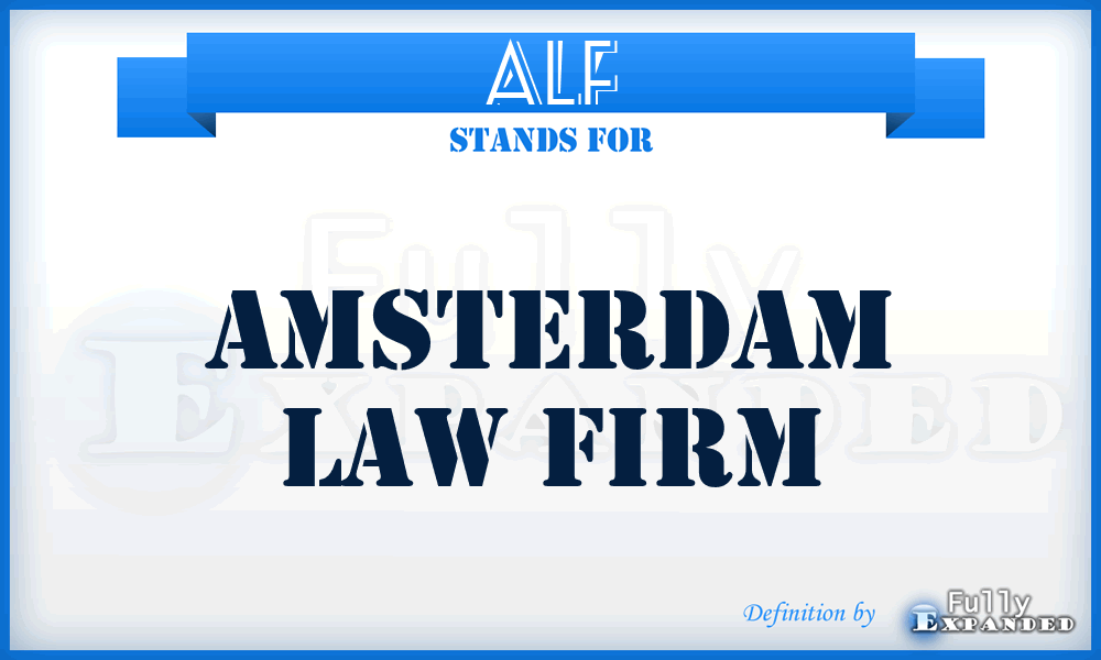 ALF - Amsterdam Law Firm