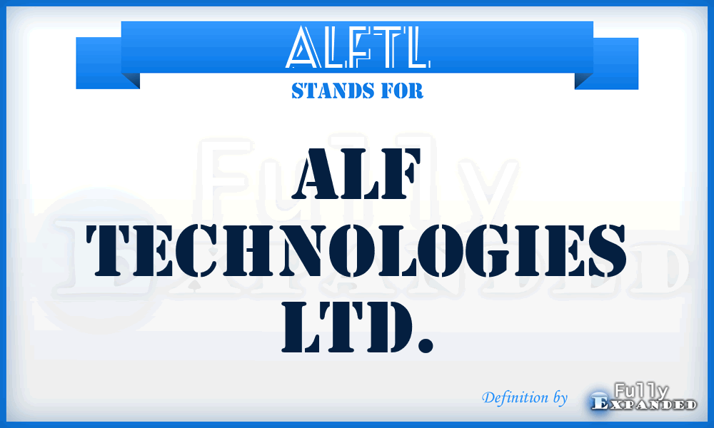 ALFTL - ALF Technologies Ltd.