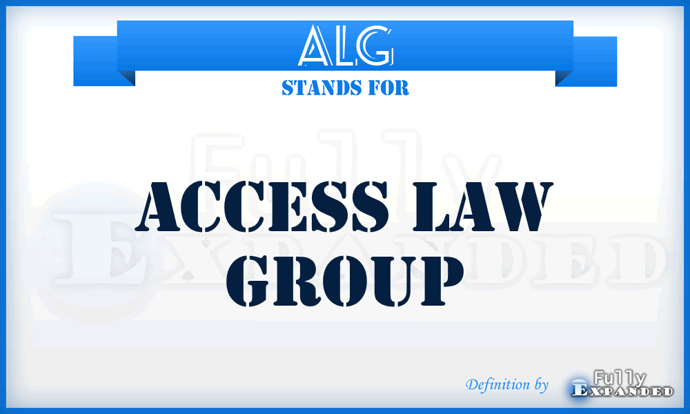 ALG - Access Law Group