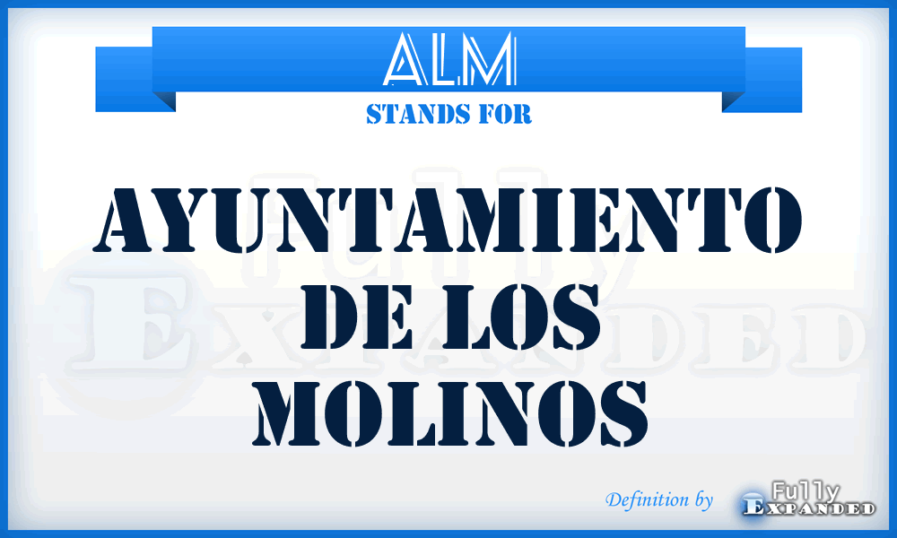 ALM - Ayuntamiento de Los Molinos
