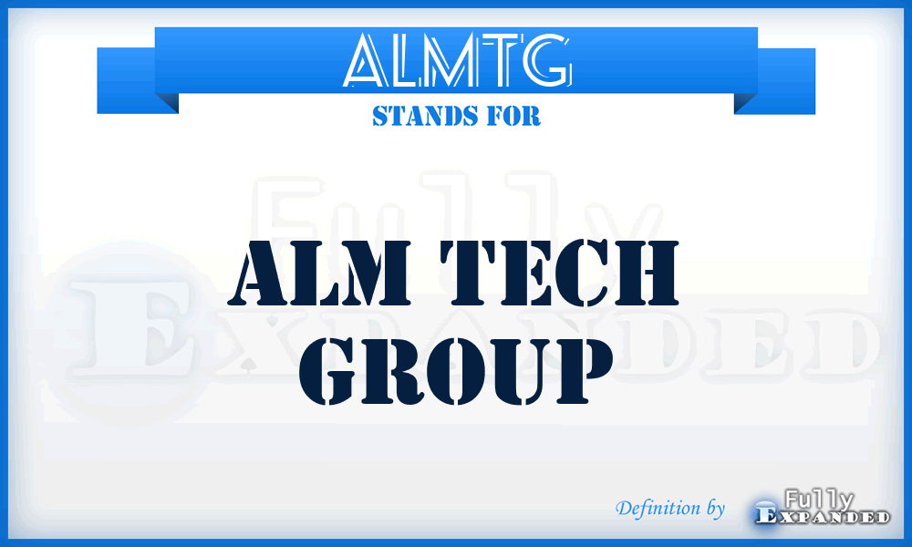 ALMTG - ALM Tech Group