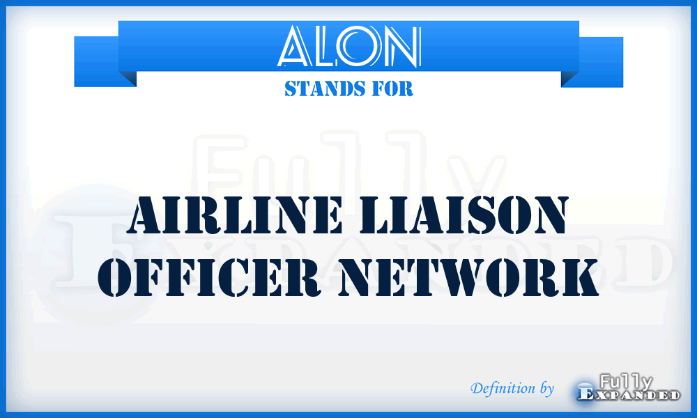 ALON - Airline Liaison Officer Network