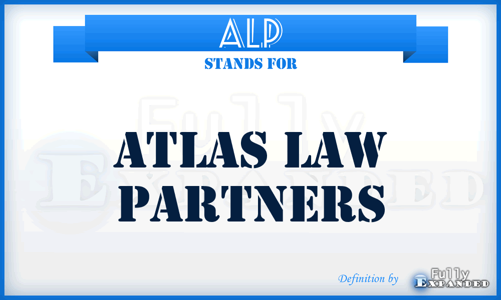 ALP - Atlas Law Partners